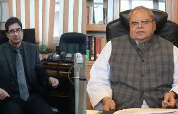 ‘Worried’ BJP wooing Shah Faisal, deputes Satya Pal Malik to negotiate ‘unconditionally’