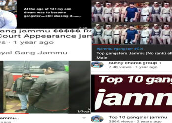 Cyber Cell fails to crack whip on sympathizers promoting gangsters on social media in Jammu
